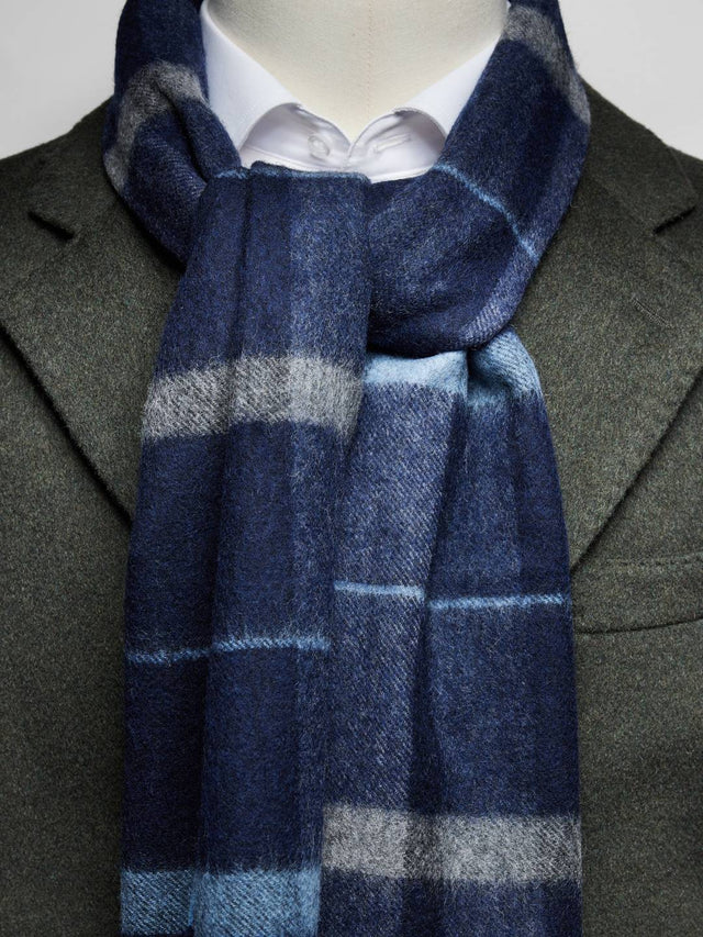 Blue Winter Scarf