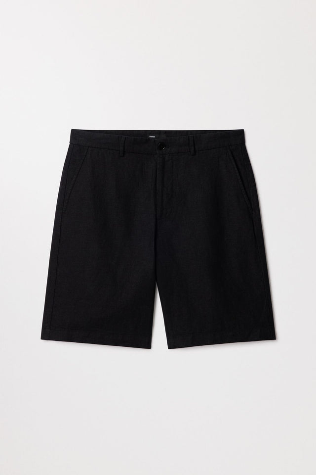 Linen Shorts 100 French Linen Asket