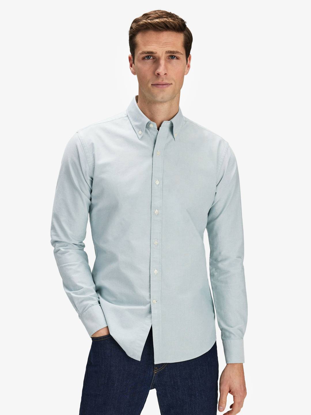 Light Green Oxford Shirt