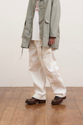 【ナイジェル・ケーボン】MAN / ブリティッシュアーミーパンツ - ホワイトデニム / BRITISH ARMY PANT - WHITE DENIM