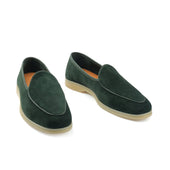 Lorenzo Belgian Loafer Castorino Suede Unlined Flex Collection