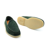 Lorenzo Belgian Loafer Castorino Suede Unlined Flex Collection