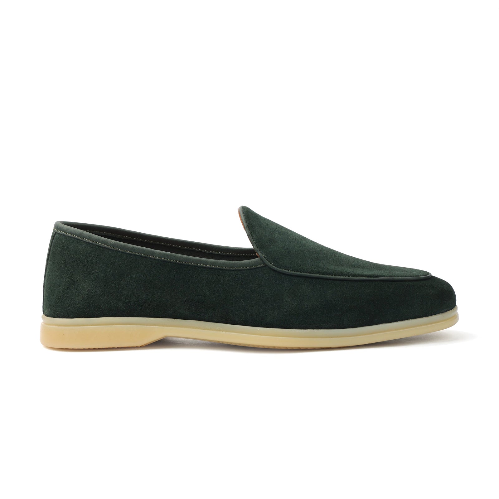 Lorenzo Belgian Loafer Castorino Suede Unlined Flex Collection