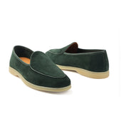 Lorenzo Belgian Loafer Castorino Suede Unlined Flex Collection