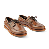 Strider Boat Shoe Natural Chromexcel Classic Casuals
