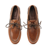 Strider Boat Shoe Natural Chromexcel Classic Casuals