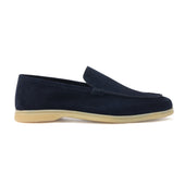 Orlie, Slipons - Navy Go Rain Suede | Unlined Flex Collection