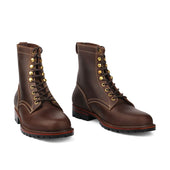 Dakota Logger Style Derby Boot Thick Coffee Boot 3 0