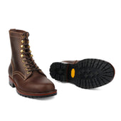 Dakota Logger Style Derby Boot Thick Coffee Boot 3 0