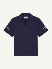 ALVES EMBROIDERED LINEN SHIRT