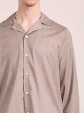 SAFRA TROPICAL WOOL SHIRT