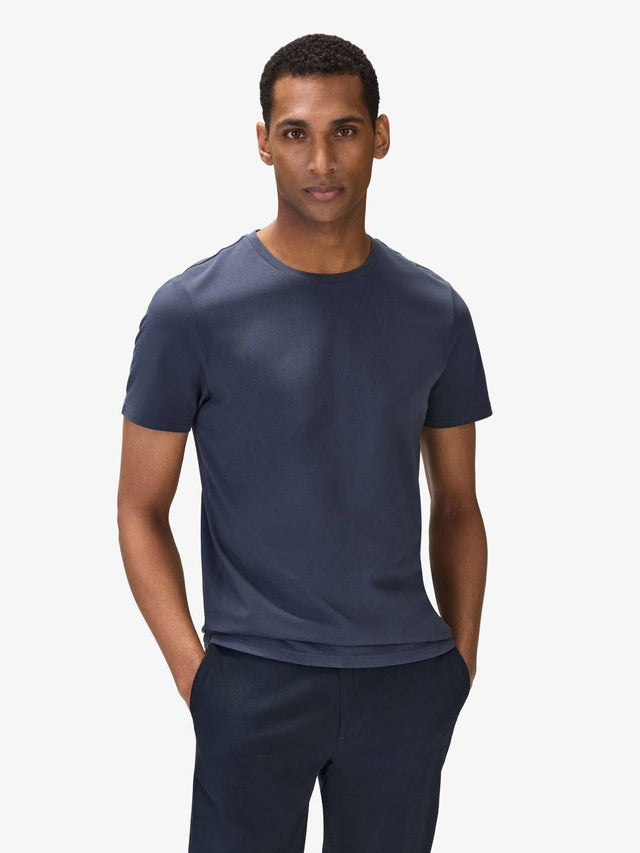 Blue Slim Fit Lightweight T-Shirt