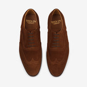 Wingtip Oxford Dark Snuff Zip Last