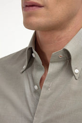 Chambray Button Down Shirt Made In Italy