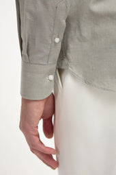 Chambray Button Down Shirt Made In Italy