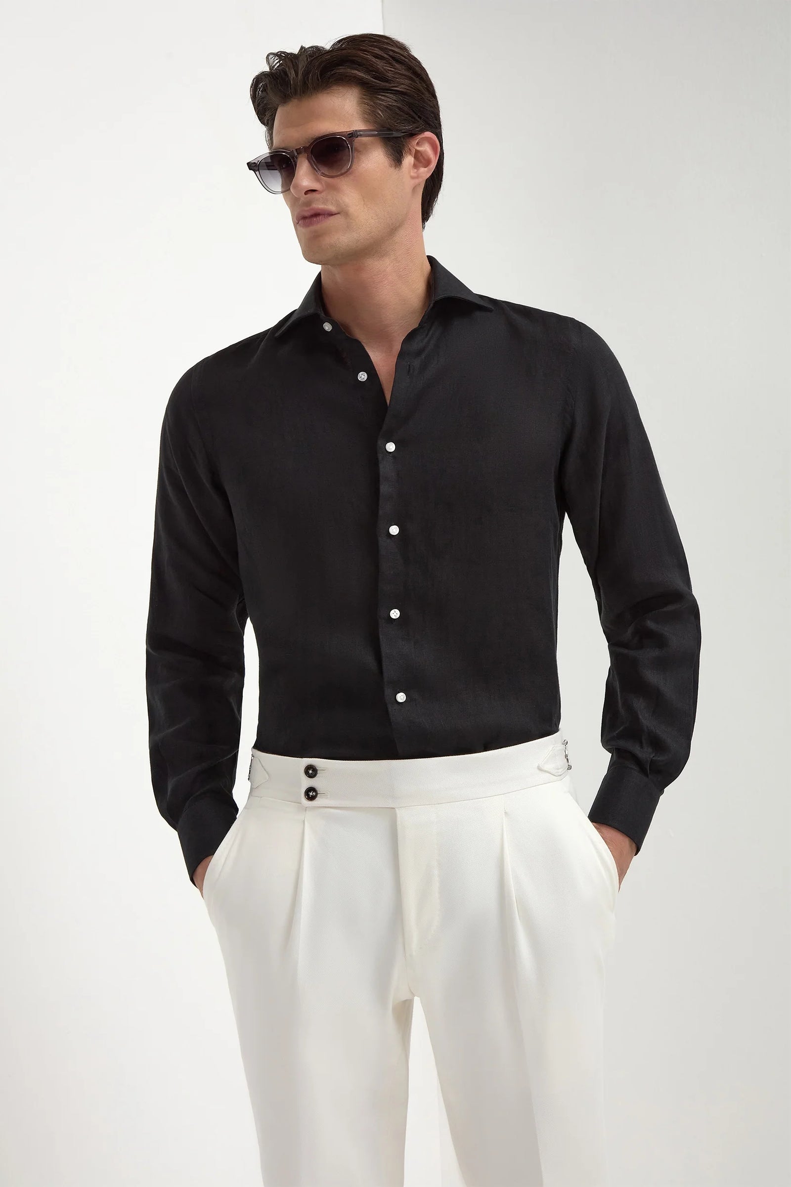 Linen Shirt Made In Italy