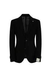 Giacca JACK in jersey nero profondo