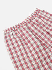 Red Cotton Check Pyjama Pant