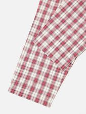 Red Cotton Check Pyjama Pant