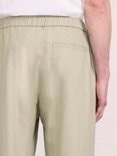 ROCHA HERRINGBONE COTTON TROUSERS
