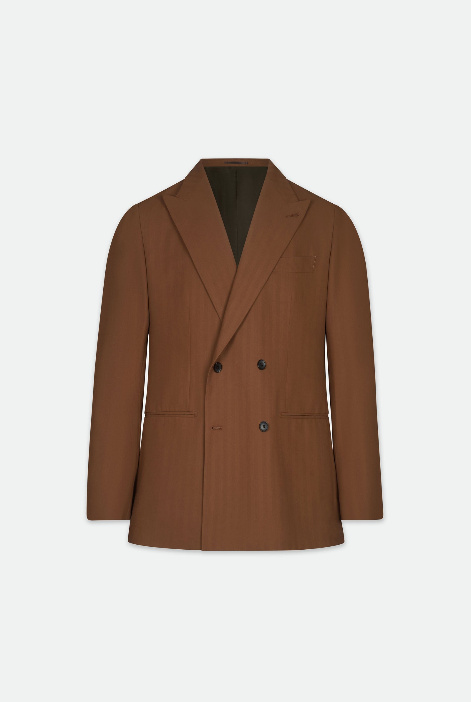 Isaac Double Breasted Peak Lapel Suit