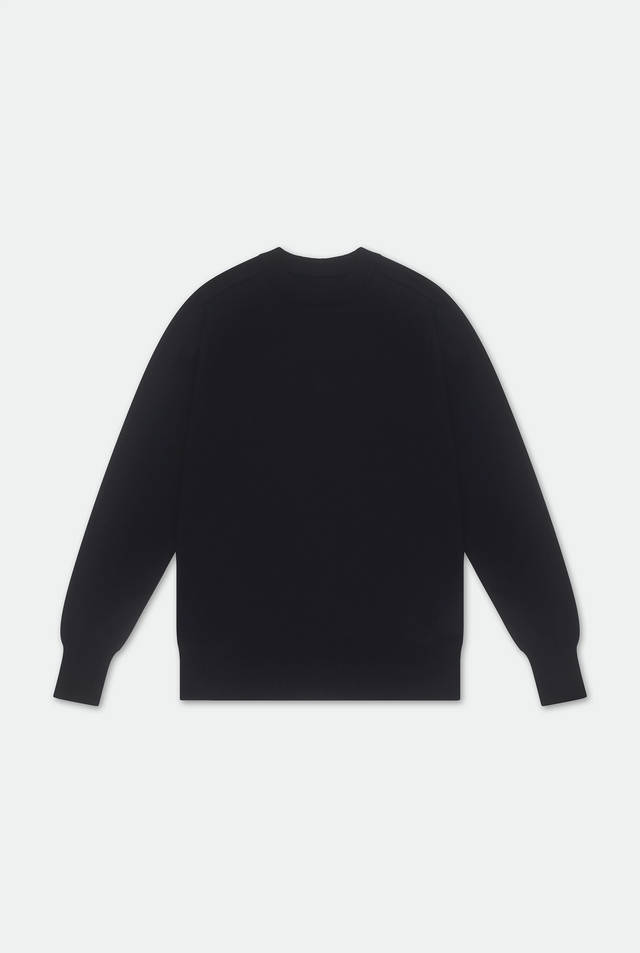 Nicolai Dark Navy Merino Wool Knit