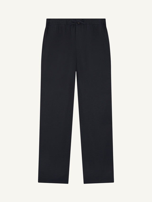 MENDES LINEN-COTTON TROUSERS