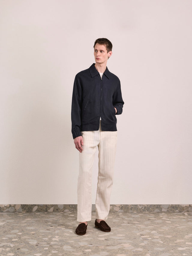 TOMAS LINEN-COTTON JACKET