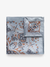 Blue Pocket Square