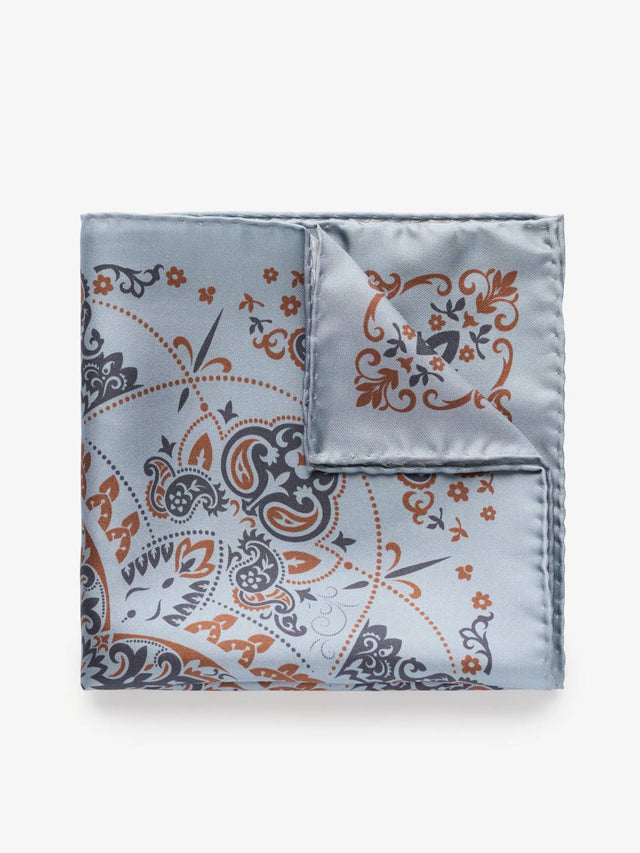 Blue Pocket Square
