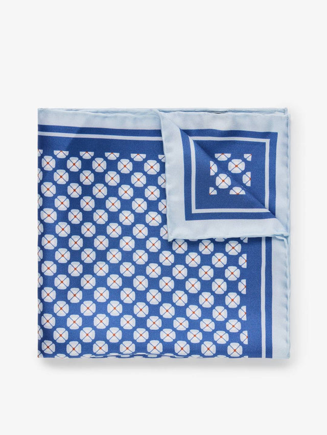 Blue & Light Blue Handkerchief