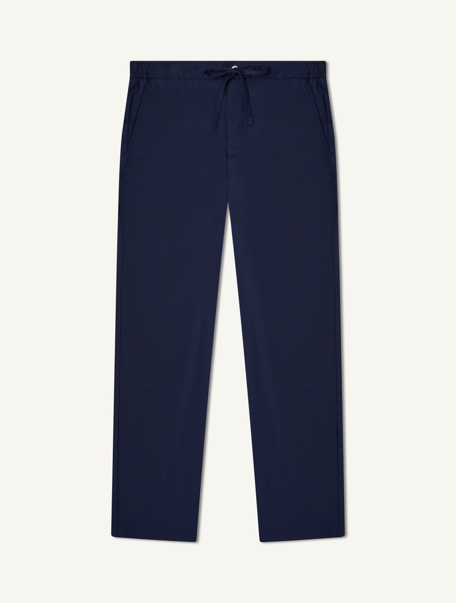 MENDES LINEN-WOOL TROUSERS