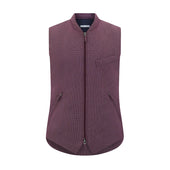 Pin Check Padded Gilet