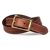1 Triple Stitched Belt Oakbark With Natural Stitch Yuketen