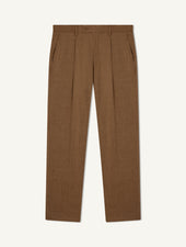 AFFONSO LINEN-WOOL TROUSERS