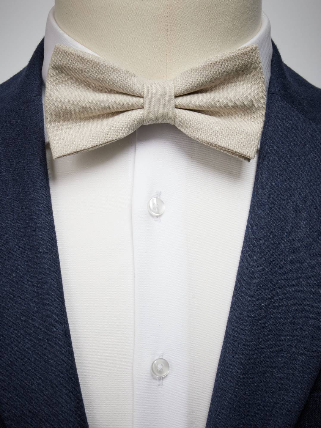 Bow Tie Linen Pre Tied