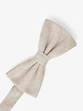 Bow Tie Linen Pre Tied