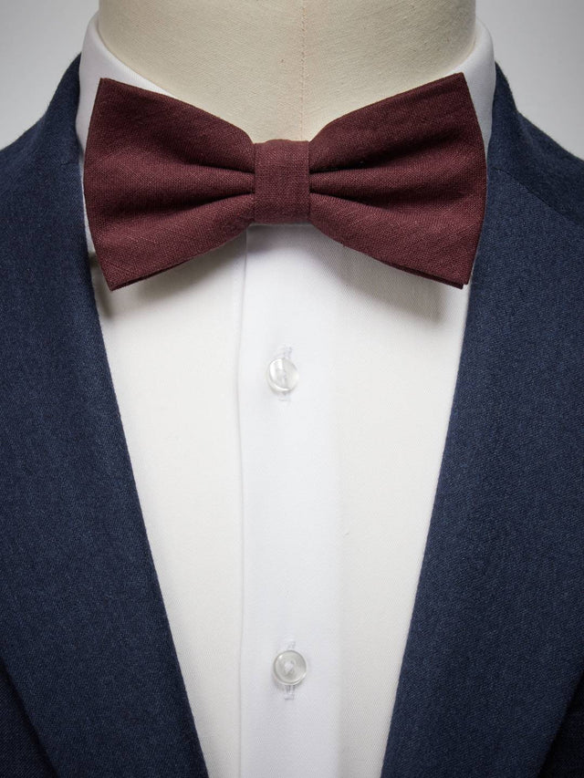 Bow Tie Linen Pre Tied