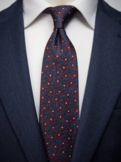 Blue Tie Floral