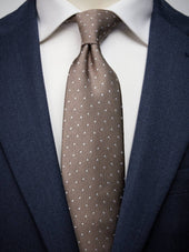 Brown Tie Dot