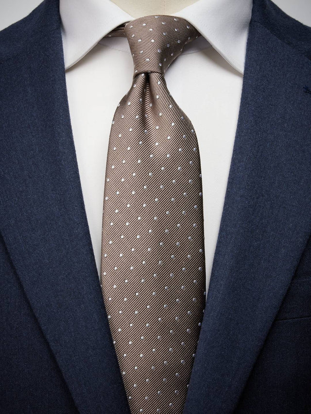 Brown Tie Dot