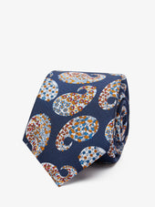 Tie Floral Paisley