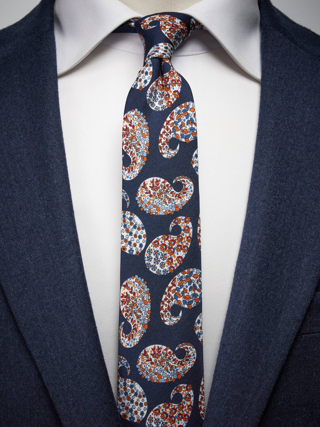 Tie Floral Paisley