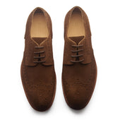 Rudolph Wingtip Derby Snuff Repello Suede New Age