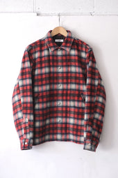 FUJITO CPO Jacket 'Tom' Red Check,Blue Check | Directors Web Shop powered by BASE