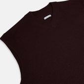 Fine Merino V Neck Vest
