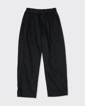 28G Silk Ramie Tuck Easy Pants, Black