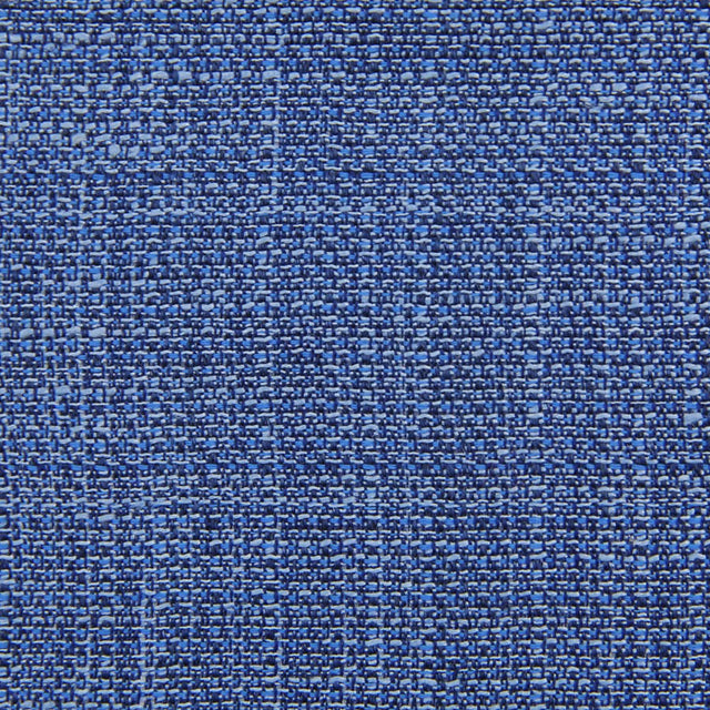 Plain Hopsack Bespoke Wool Tie - Blue