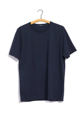 JULIAN 32-110-3 | Crew Neck T-Shirt | Indigo-like