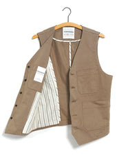KNUD 29-56-7 | Workwear Waistcoat | Beige